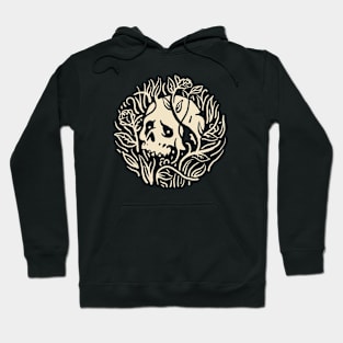 Skull in the Grass Hoodie